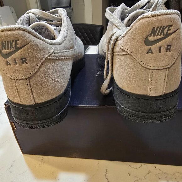 Nike Air Force 1 '07 Cordura Shoes Lt Iron Ore Black HQ3822-001 Men's 10 NEW - Picture 5 of 15